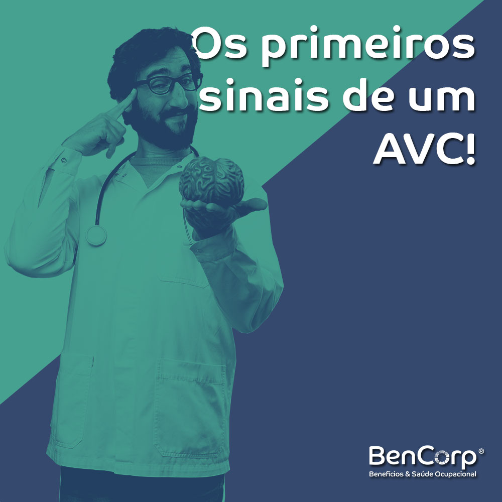 Os primeiros sinais de um AVC