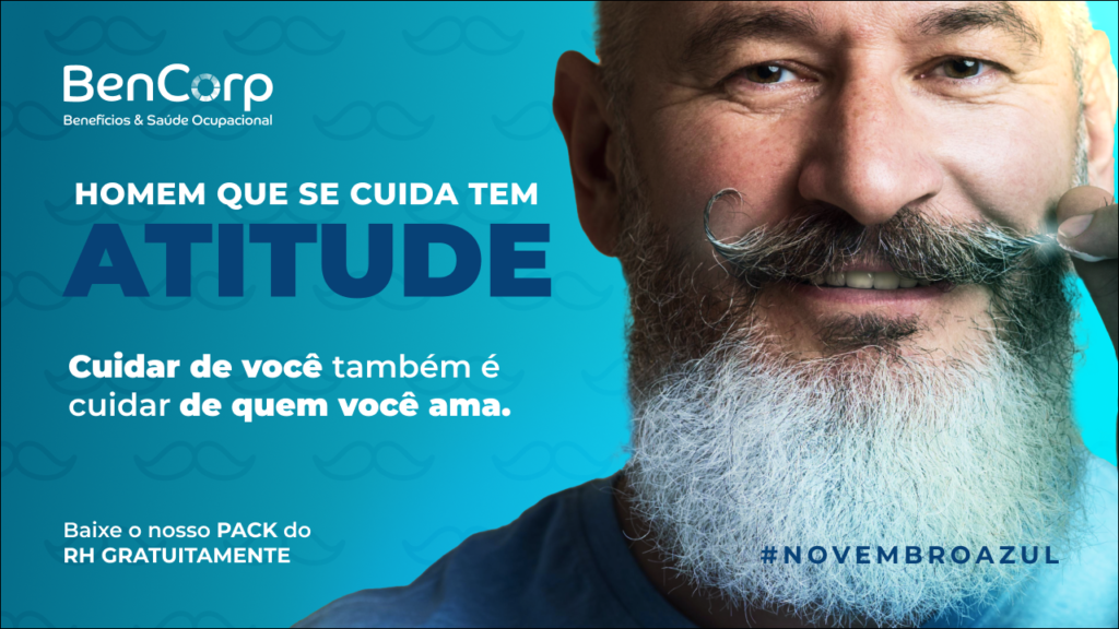 homem que se cuida tem atitude novembro azul